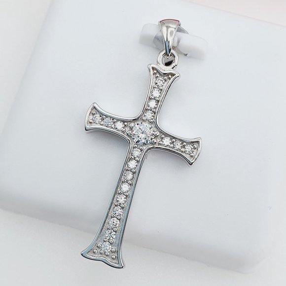 OFFER ACCEPT✅ Jewelry - "925 Sterling Silver Cubic Zirconia Pendant,U19254425